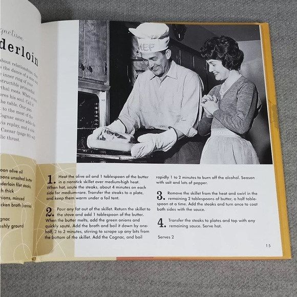 Dude Food: Recipes for the Modern Guy Karen Brooks Cookbook EUC 2000 Y2K - Picture 3 of 4